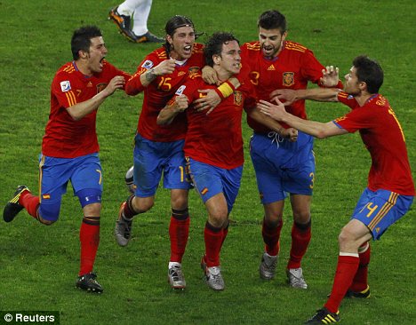 Spain vs Netherlands, 2010 World Cup Final