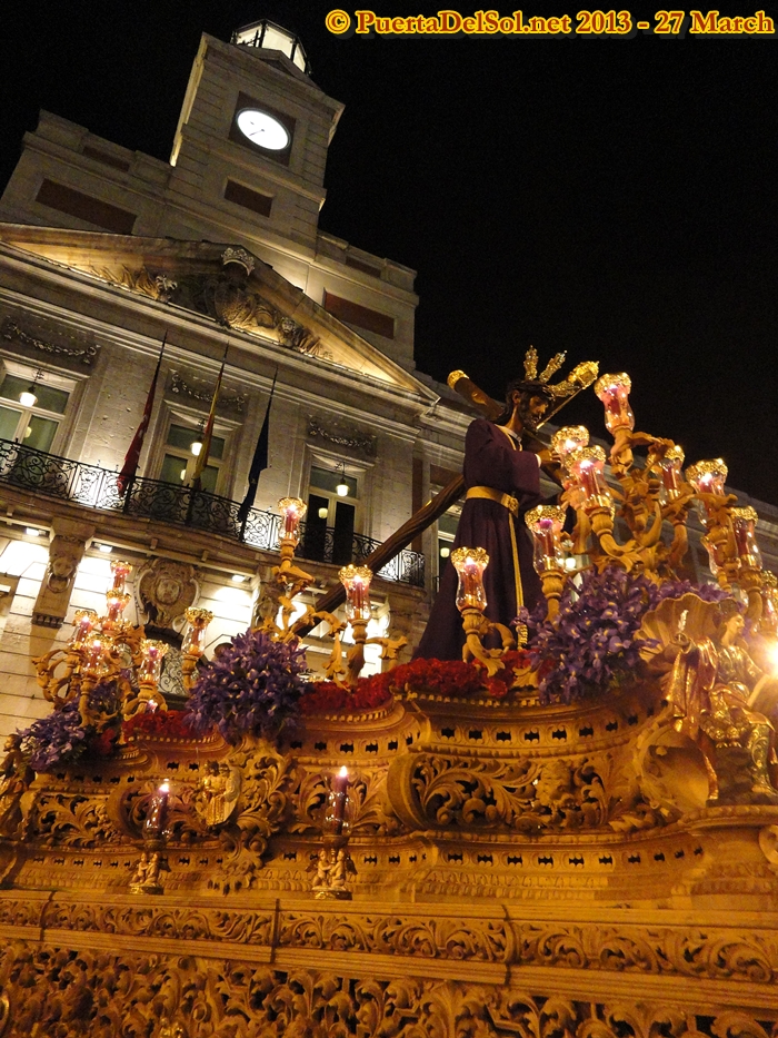 2013 Madrid Semana Santa Puerta del Sol Procession