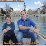 2013 Madrid Parque Retiro Lago Rowboat Rental
