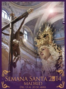 2014 Semana Santa Madrid poster